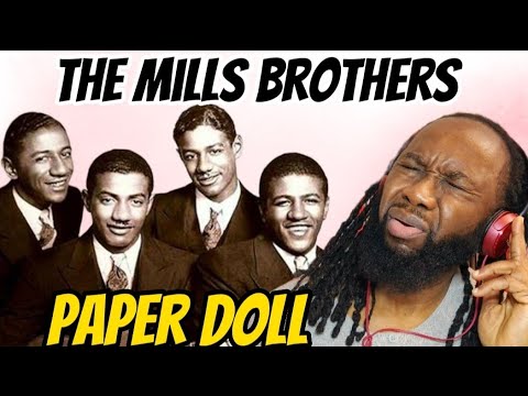 THE MILLS BROTHERS Paper Doll Music Reaction -Oh my! The song is perfection! First time hearing