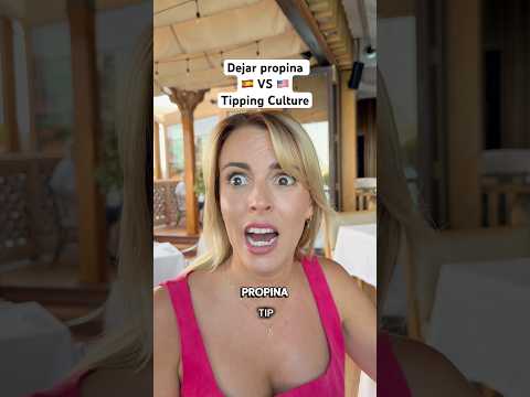 Who does it better: 🇪🇸 Spain of the USA? 🇺🇸🤔 #tippingculture #spain #usa #españolesporelmundo