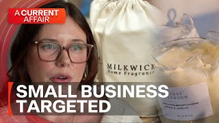 Candle business owners smell a rat with customer complaint | A Current Affair