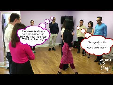 Ultimate Tango Wisdom presents simple logic - how to get the cross on the other leg