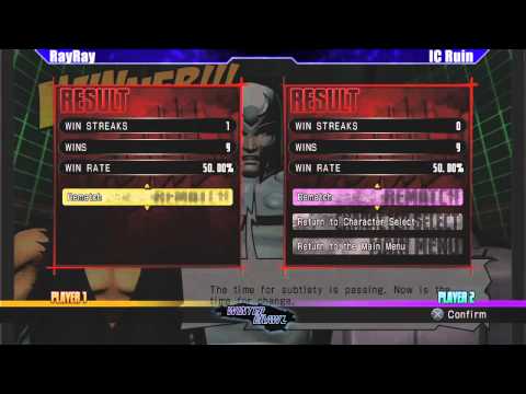 UMVC3 RayRay vs IC Ruin - WB6 Road to Evo 2012