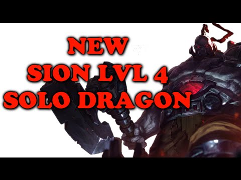 Liên Minh Huyền Thoại: Sion phiên bản mới solo lv 4