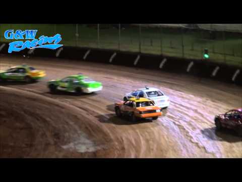 Modified Sedans - Heat 19 - Australian Title - Charlton Raceway - 29.03.2013