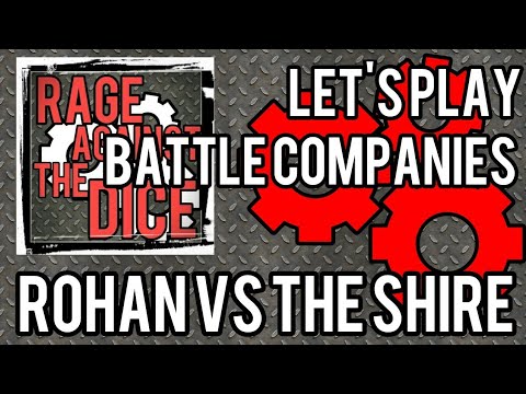 Lets play Middle-Earth Battle Companies: Rohan vs The Shire