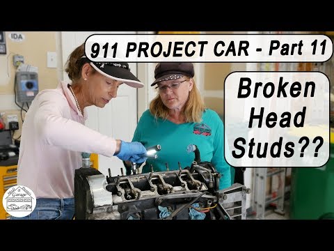Budget eBay Porsche 911 3.2 Carrera Project #11 - Head Studs??  In for a Headache?