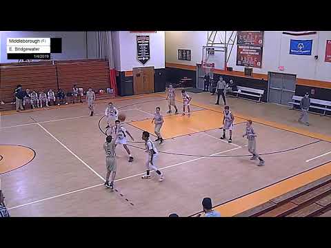 Freshman Boys Basketball: Middleborough vs East Bridgewater - January 4, 2019