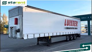 Schmitz Cargobull Tautliner Hubdach Liftachse Palettenkasten Palettenanschlagleist poluprikolica sa kliznom ceradom | Slika 4 - Autoline