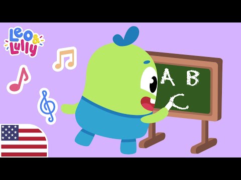 ABC SONG | MÚSICA DO ABC | MÚSICA EM INGLÊS | LEO E LULLY
