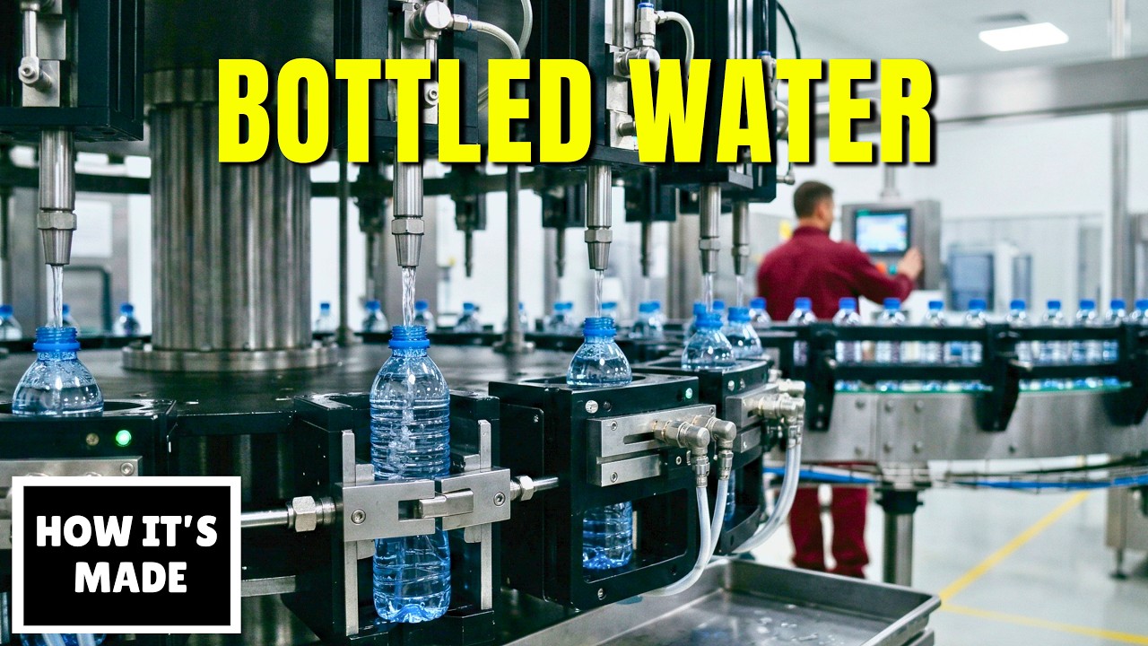 How Bottled Water Is Made - And Where It Actually Comes From