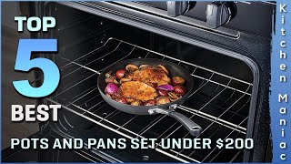 5 Best Pots and Pans Set Under $200 Review 2025 | Are They Worth Buying?