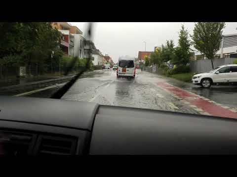 Unwetter in Bielefeld 10.07.2018