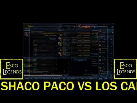 @ESCOLEGENDS #WinterCup - A Shaco Paco VS Los Cabayeros del Sobaco