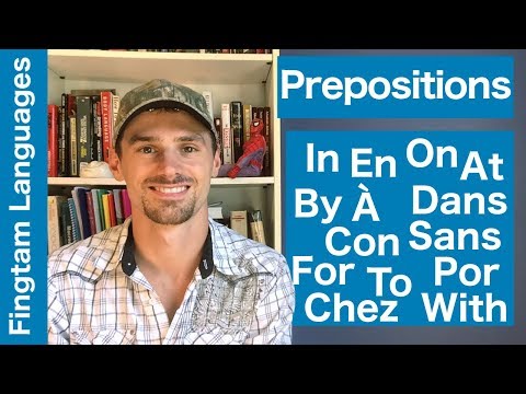 如何學習外語中的介詞？ (How to learn prepositions in a foreign language)