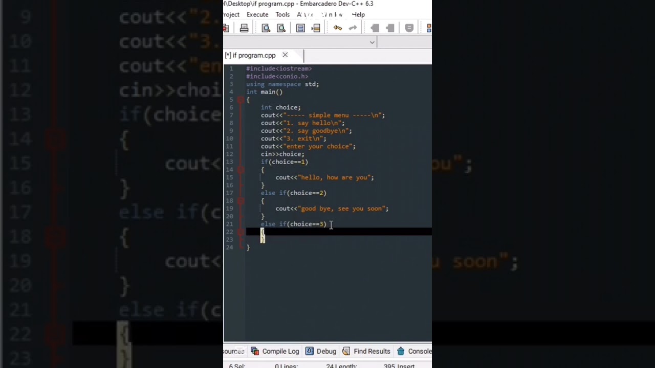 Create interactive menus in C++ easily! 🚀💻 #Shorts #Cplusplus #Coding