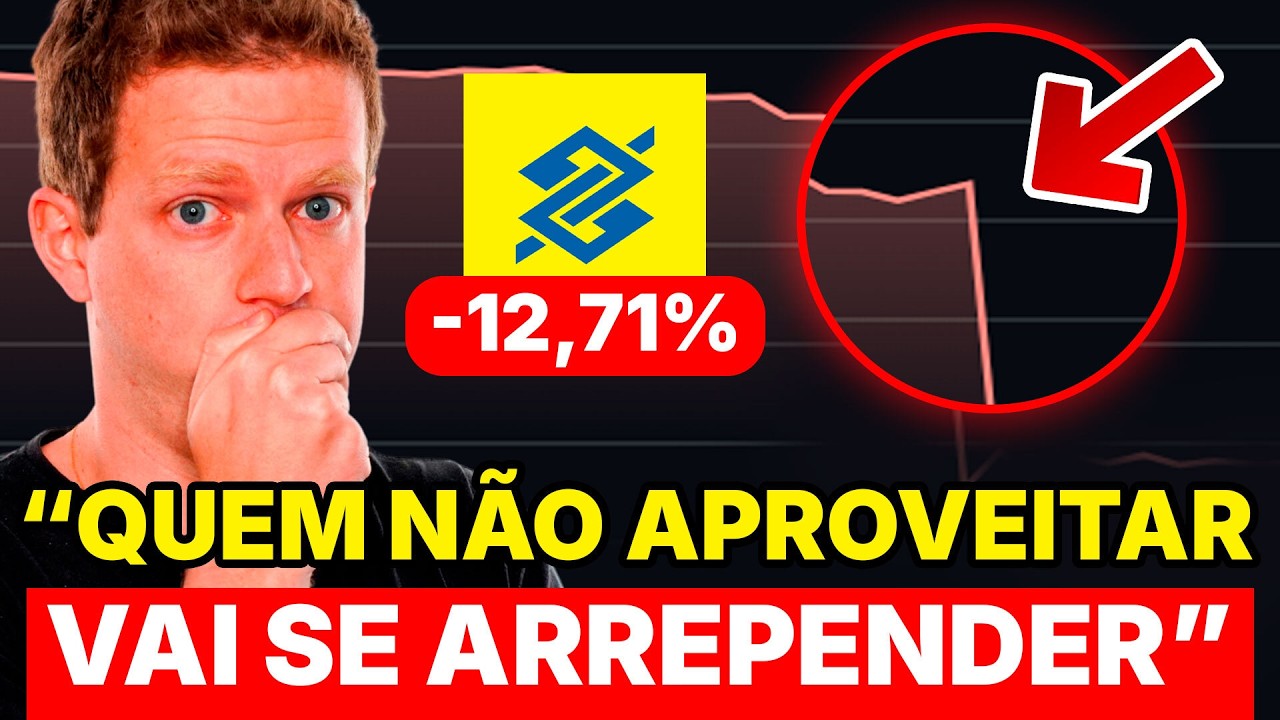 ALERTA: BBAS3 DESPENCOU! A OPORTUNIDADE DO ANO É AGORA? PREPARE-SE…