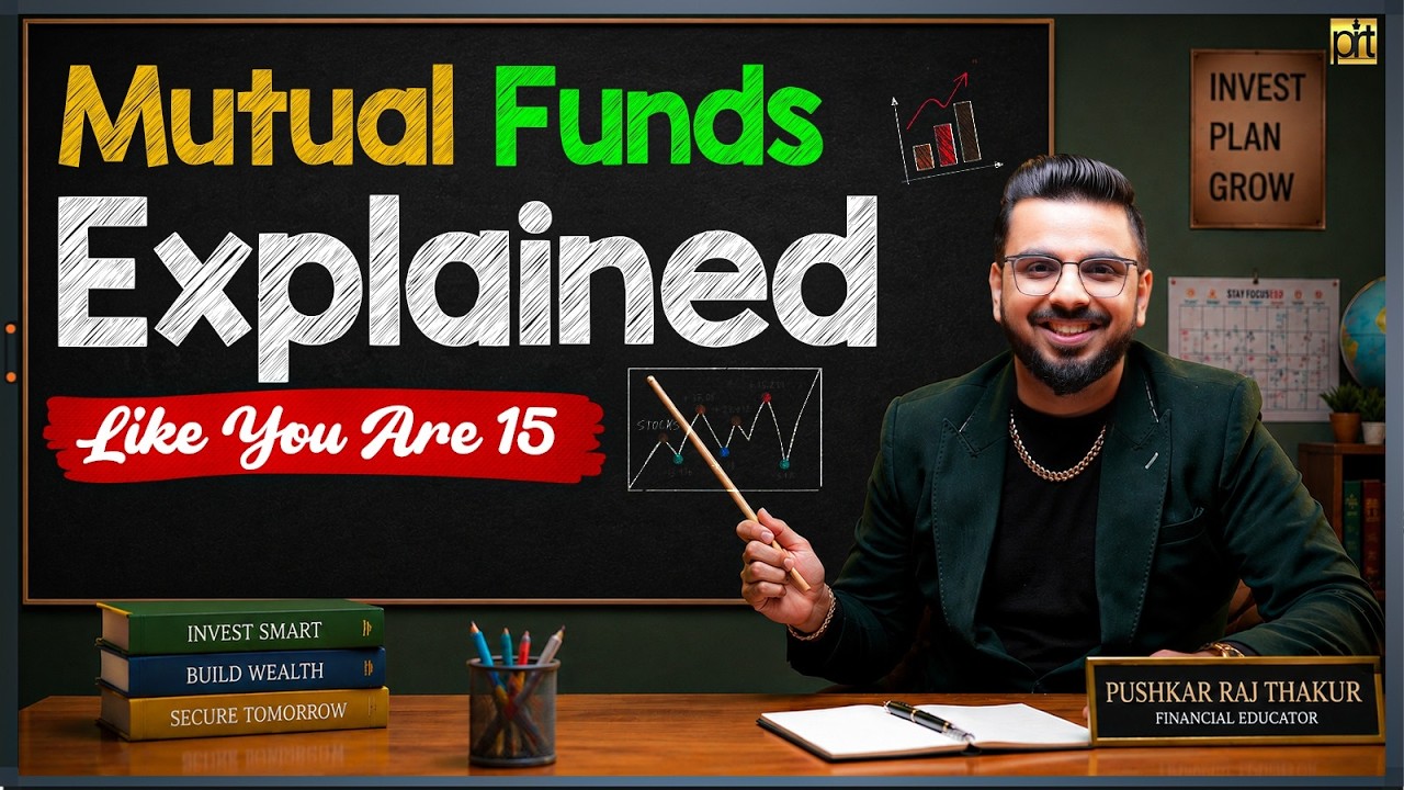 Mutual Funds Explained Like You’re 15 Years of Age!! 📈