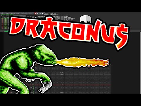 Draconus (C64/Atari) Title Theme - 16 Bit (YM2612)