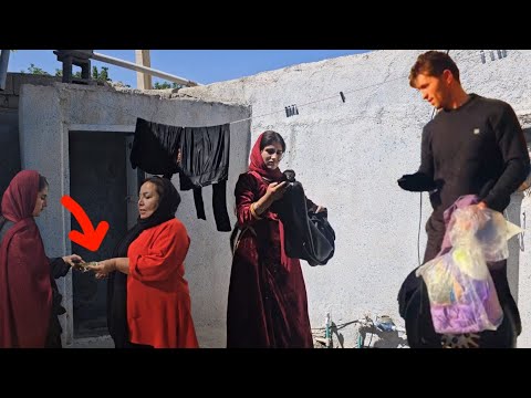 Zahra goes to work and cleans the house