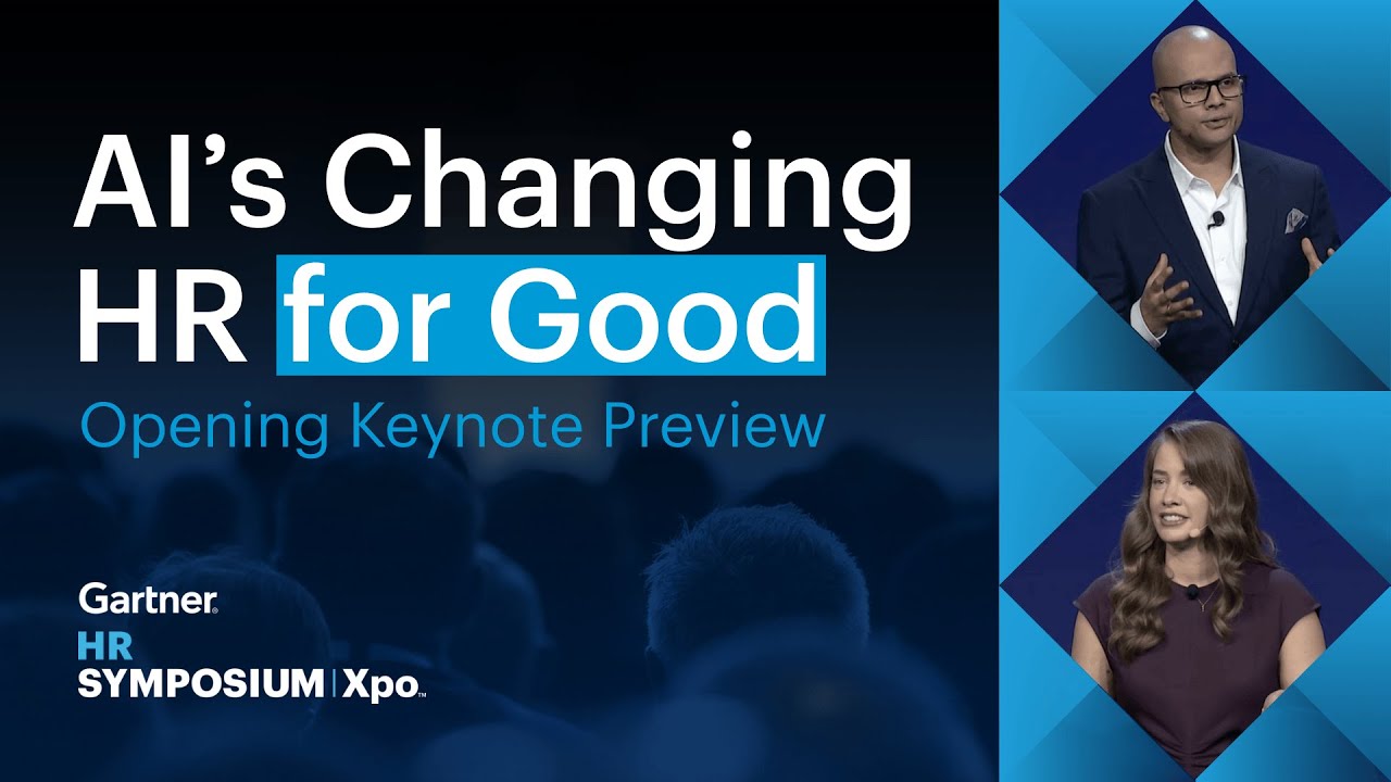 HR’s New Mandate: Redesign Work for the AI Era | Gartner HR Symposium/Xpo