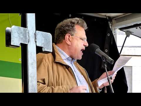 Klaus Arnoldi (VCD) - 118. Montagsdemo gegen Stuttgart 21 - 02.04.2012