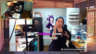 of them pretended to be kissing and touching all over, while moving - bRiBrI10064