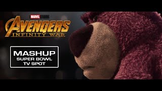 Toy Story 3 | Avengers Infinity War - [Mashup] Super Bowl TV Spot