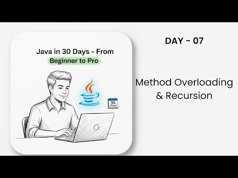 Method Overloading Recursion In Java Java In 30 Days Day 07