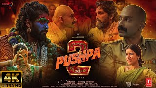 Pushpa 2 - The Rule 🔥 | Full Movie 4K HD Hindi Dubbed facts|Allu Arjun |Sukumar | Rashmika Mandanna