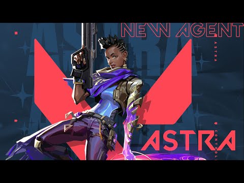 NEW AGENT ASTRA: ALL ABILITIES USED - Valorant