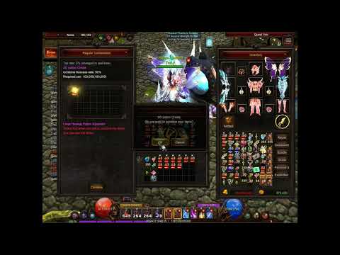 Creating Wings level 4 in season 18.2 - Mu Online