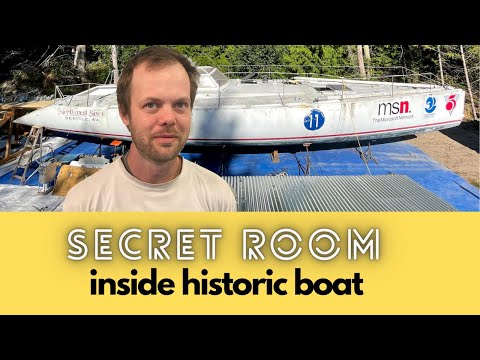 SAILBOAT REFIT: Side Decks+Secret Room [E36]