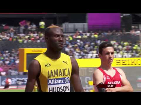 Men's 400m T47 | Round 1 Heat 2 | London 2017 World Para Athletics