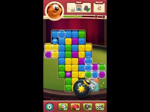 Toon Blast Level 8046 - NO BOOSTERS 🐻🐺🐱 | SKILLGAMING ✔️