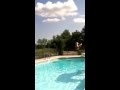 Jeff Johnson from Wisconsin amazing diving board flip, basket made! One time!