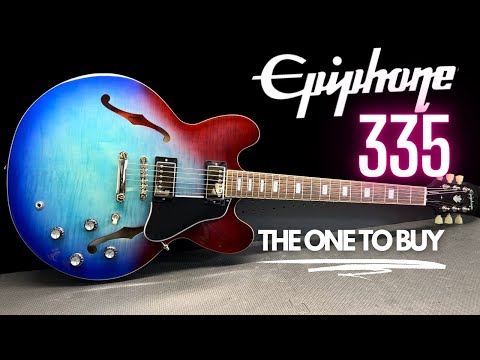 Обзор гитары Epiphone ES-335 Figured