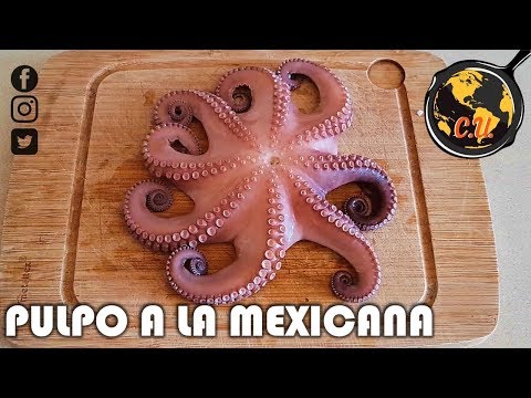 Cómo hacer Pulpo a la Mexicana | Cocina Universal