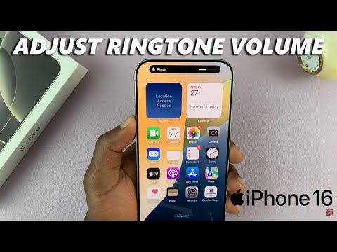 How To Adjust Ringtone Volume On iPhone 16 / 16 Pro
