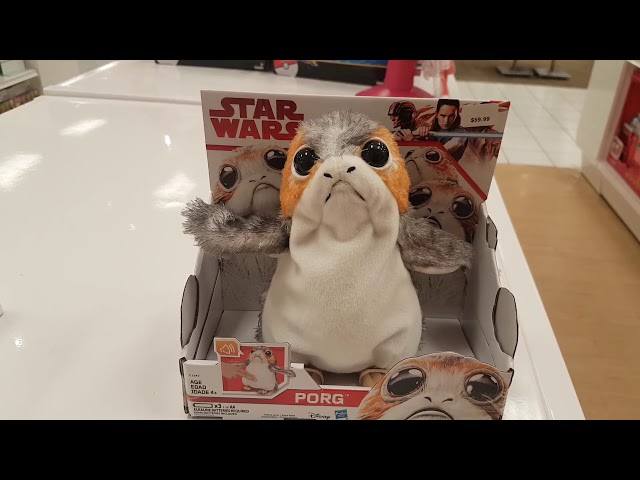 Vidéo teaser pour Porg - Star Wars the Last Jedi toy