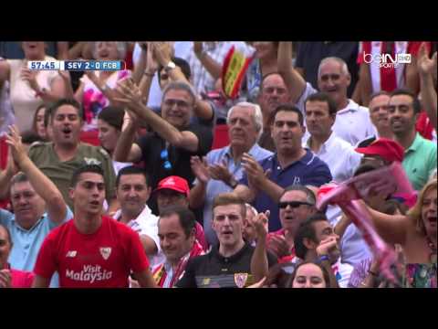 Vicente Iborra Amazing goal FC Seville vs FC Barcelona HD