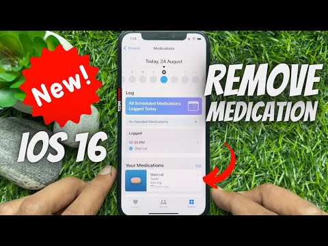 iOS 16: Cómo eliminar un elemento de tu registro de medicamentos en la aplicación Salud