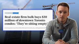 Canadian Company Buys up $30M Worth Of Unsold Condos In Downtown Toronto