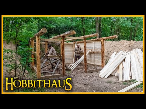 Das Hobbithaus - Wer braucht Gold, wenn er Holz hat 😅 - Bushcraft Outdoor Deutschland