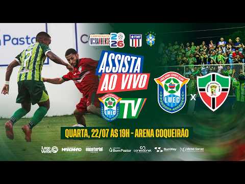 LAGO VERDE X PINHEIRO | ARENA COQUEIRÃO - BRTV VERDÃO - CAMPEONATO MARANHENSE SÉRIE B