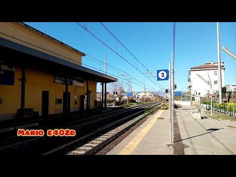 Doppia composizione per i merci MRS 61753 San Zeno F.-Villa S. G. B. E TCS Milano S.-Villa S. G. B.