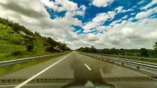 preview picture of video 'GOPRO: ONE MINUTE FROM OUR WAY TO GALLE - SRI LANKA TIMELAPSE'