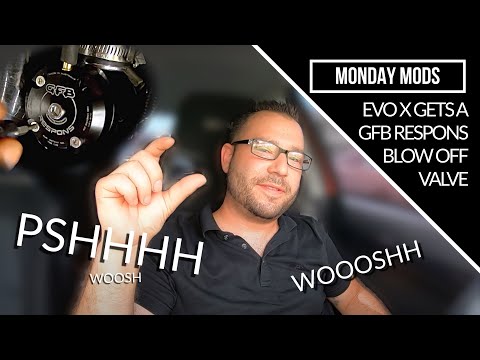 EVO X GFB RESPONS BLOW OFF VALVE REVIEW