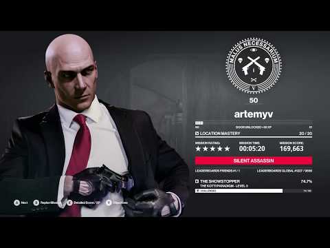 HITMAN 2 - Legacy - Paris - "The Kotti Paradigm" Level 3 - SA - Easy way