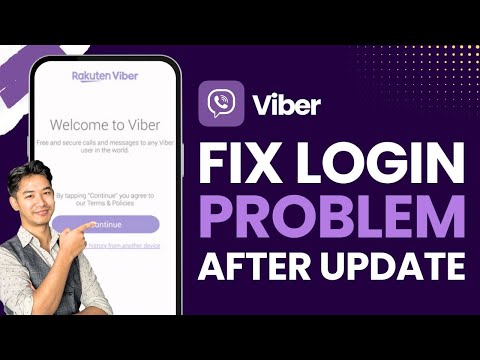 How to Fix Viber Login Problem After Update !