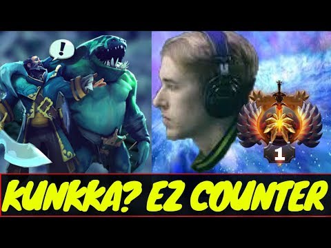 How to counter Kunkka Mid - TOP 1 NA [CCnC] - Dota 2