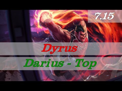 Dyrus - Darius vs Cho'Gath - Top S7 Patch 7.15 (Ranked GamePlay)